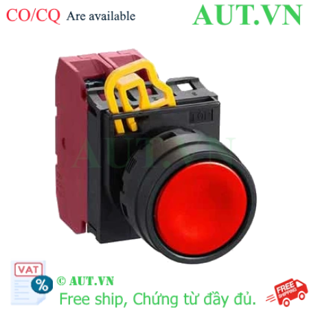 Ảnh của Nút Nhấn IDEC YW1B-M1E02R Đỏ - 2NC, D22, Nhấn Nhả Chính Hãng