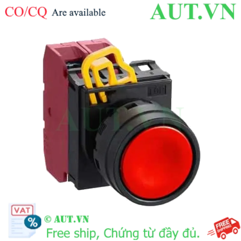 Ảnh của Nút Nhấn IDEC YW1B-M1E02R Đỏ - 2NC, D22, Nhấn Nhả, Chống Nước IP65