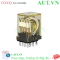 Ảnh của Rơ le trung gian IDEC RN4S-NL-A24 | 4PDT, 24VAC, 14 Chân Dẹt - Nhật Bản
