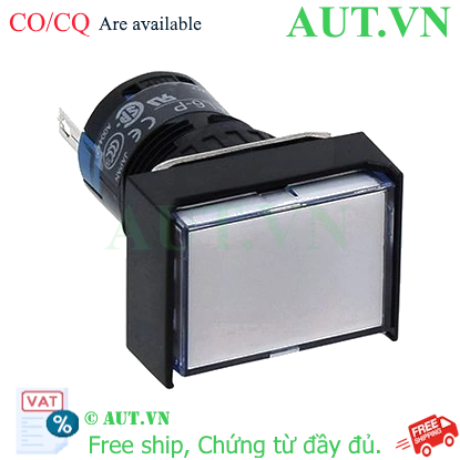 Ảnh của Đèn Báo IDEC AL6H-P4WC 24V 16mm Trắng - Chống Nước IP65, LED Siêu Bền, Chính Hãng Nhật Bản