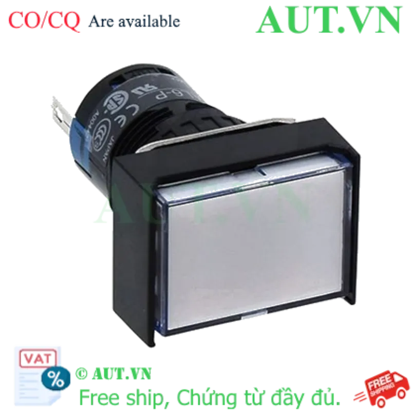 Ảnh của Đèn Báo IDEC AL6H-P4WC 24V 16mm Trắng - LED Siêu Sáng, IP65, Chính Hãng Nhật Bản