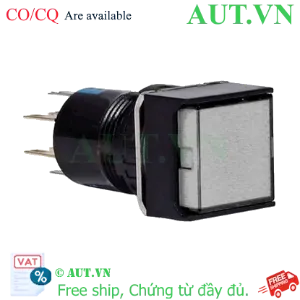 Ảnh của Đèn Báo Vuông IDEC AL6Q-P4WC 24V | LED Trắng Siêu Sáng, IP65, Ø16mm