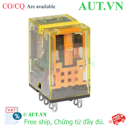 Ảnh của Rơ le trung gian IDEC RU2S-D24 24VDC 10A (8 chân dẹp)