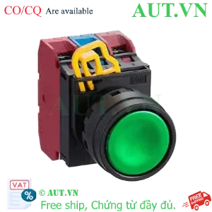 Ảnh của Nút Nhấn Nhả IDEC YW1B-M1E12G Phi 22mm | 1NO+2NC | Chống Nước IP65