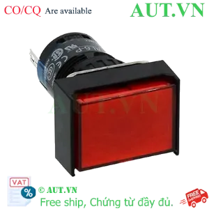 Ảnh của Đèn Báo IDEC AL6H-P4RC A6 Series - LED Đỏ 24V AC/DC, D16, Hình Chữ Nhật Siêu Bền