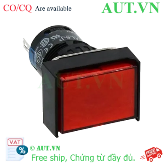 Ảnh của Đèn Báo IDEC AL6H-P4RC A6 Series - LED Đỏ, 24VAC/VDC, D16 (IP40) Chính Hãng AUT VN
