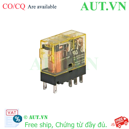 Ảnh của Rơ le trung gian IDEC RJ2S-CL-A230 220V 8A (8 chân dẹp)