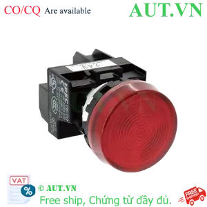 Ảnh của Đèn Báo IDEC YW1P-1EM42R 220V - LED Siêu Sáng, Chuẩn IP65, Màu Đỏ (22mm)