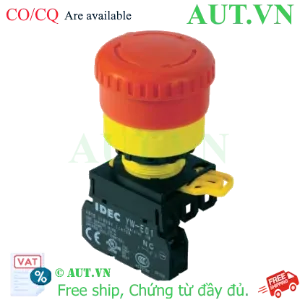 Ảnh của Nút Dừng Khẩn Cấp IDEC YW1B-V4E11R | Phi 22mm, 1NO+1NC, IP65 - AUT VN