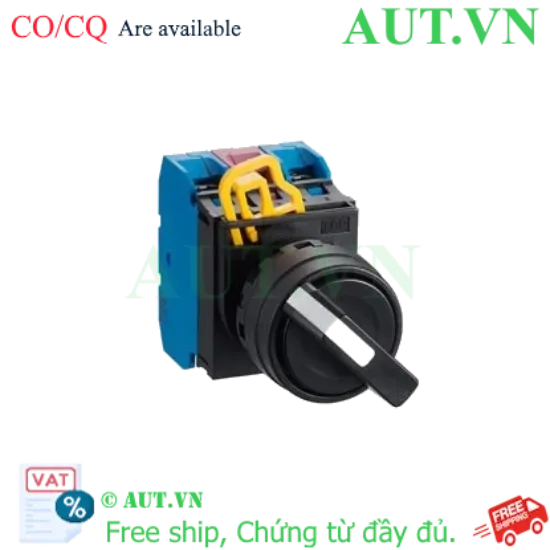 Ảnh của Công tắc xoay IDEC YW1S-2E21 - 2 Vị trí, 2NO+1NC, Tự giữ (Maintained) - Chính hãng AUT VN