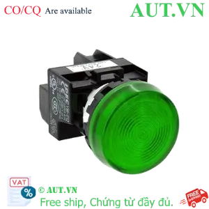 Ảnh của Đèn Báo IDEC YW1P-1EM42G 220V 22mm Xanh Lá - LED Siêu Sáng, Chuẩn IP65