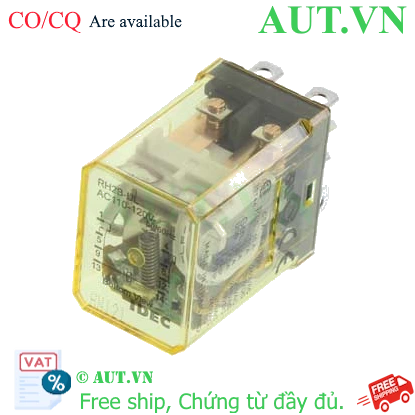 Ảnh của Rơ le 10A 8 chân dẹt Idec RH2B-ULAC110-120 [online 24/7]