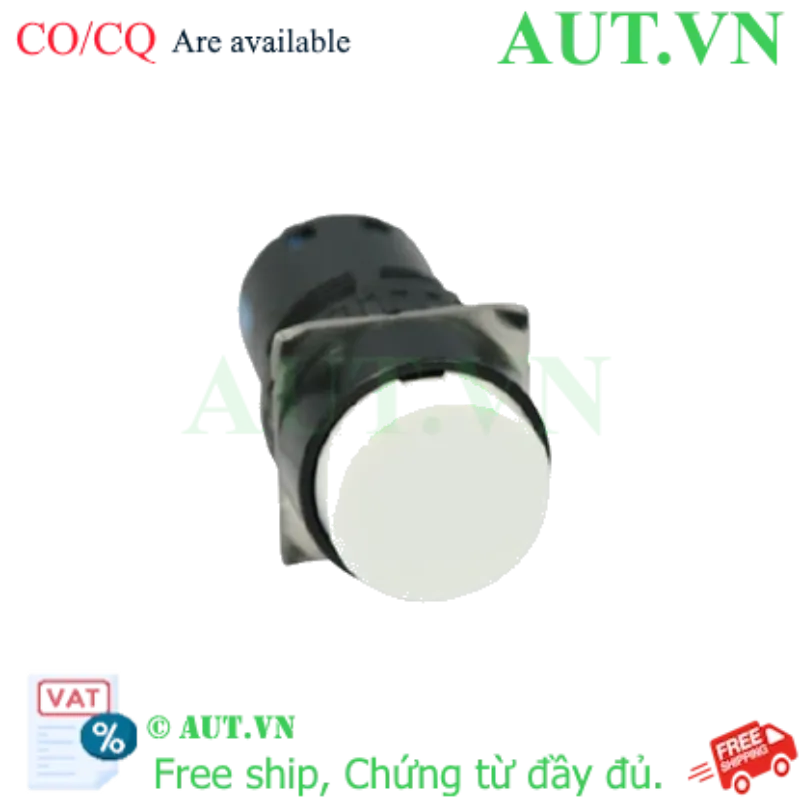 Ảnh của Nút Nhấn Nhả IDEC AL6M-M14W Phi 16mm 24V Trắng - Chống Nước IP65, Siêu Bền