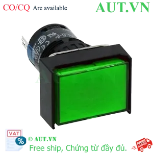 Ảnh của Đèn Báo IDEC AL6H-P4GC 24V AC/DC - LED Xanh Lá, Hình Chữ Nhật, D16mm Siêu Sáng