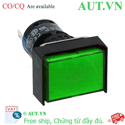 Ảnh của AL6H-P4GC IDEC Đèn báo hình chữ nhật 24V D16 Xanh - Giá tốt