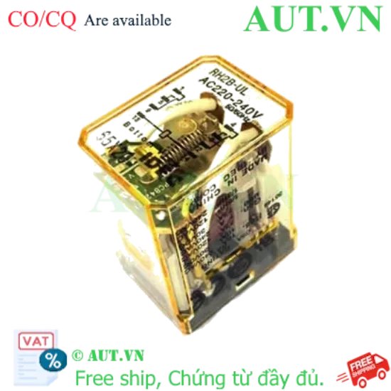 Ảnh của Rơ le công suất IDEC RH2B-ULAC220-240 8 chân dẹt 10A - Giá tốt