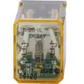 Ảnh của Rơ le trung gian IDEC RH2B-ULDC24 - 24VDC, 10A, 8 Chân Dẹt DPDT Chính Hãng
