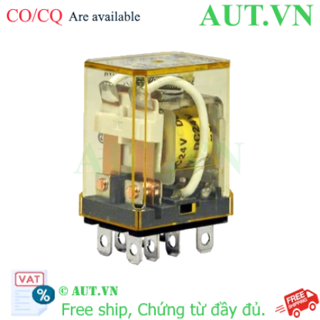 Ảnh của Rơ le trung gian IDEC RH2B-ULAC110 110V 10A (8 chân dẹp lớn)