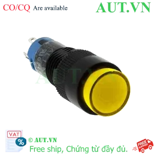 Ảnh của Nút nhấn nhả có đèn IDEC AL1M-M11Y 2.7VDC D10 1NO+1NC (Vàng)