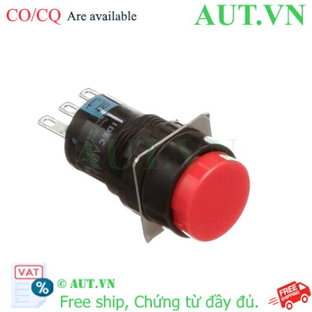 Ảnh của Nút Nhấn Giữ IDEC AB6M-A1R 16mm Màu Đỏ - Chính Hãng, Siêu Nhỏ Gọn, Độ Bền Công Nghiệp
