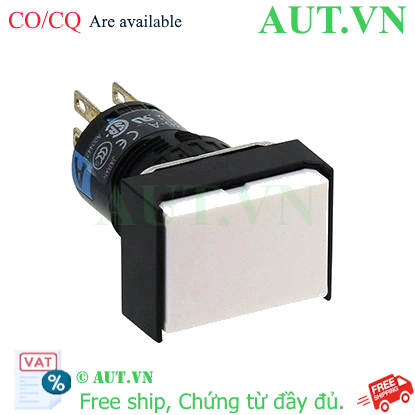Nút nhấn giữ IDEC AB6Q-A1W 16mm (Trắng)
