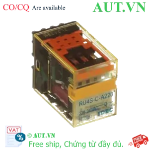 Ảnh của Rơ le Trung Gian IDEC RU4S-C-A220 | 220VAC, 4PDT, 14 Chân Dẹt - Chính Hãng Nhật Bản