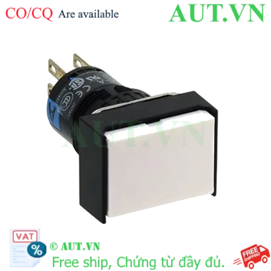 Ảnh của Nút nhấn nhả IDEC AB6H-M2W 16mm (Trắng)