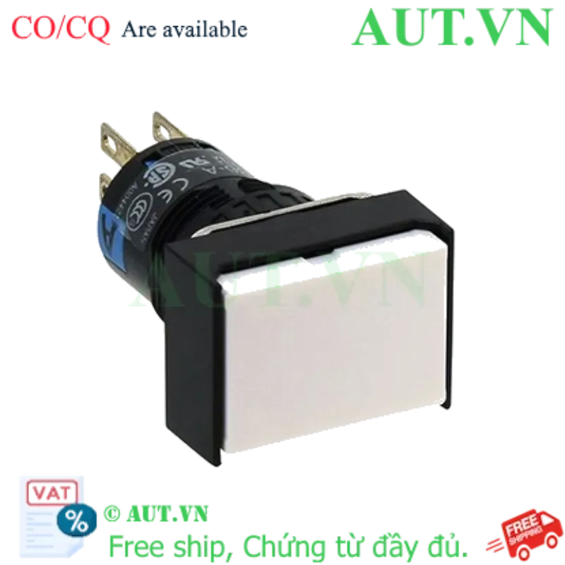 Ảnh của Nút nhấn nhả IDEC AB6H-M2W 16mm (Trắng)