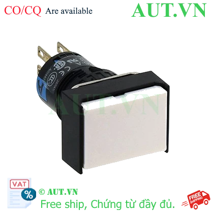Ảnh của Nút nhấn giữ IDEC AL6H-A24W 16mm 24V (Trắng)
