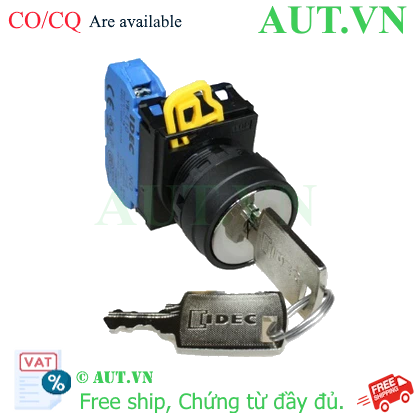 Ảnh của Công tắc 2 vị trí IDEC YW1K-21BE10 22mm 1NO (tự trả bên phải)