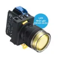 Ảnh của Nút Nhấn Có Đèn IDEC YW1L-AF2E10QM3Y | 1NO, 230VAC, Vàng (22mm)