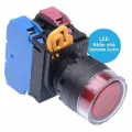 Ảnh của Nút Nhấn Có Đèn IDEC YW1L-MF2E11QM3R Đỏ 22mm 220VAC (1NO+1NC) - IP65