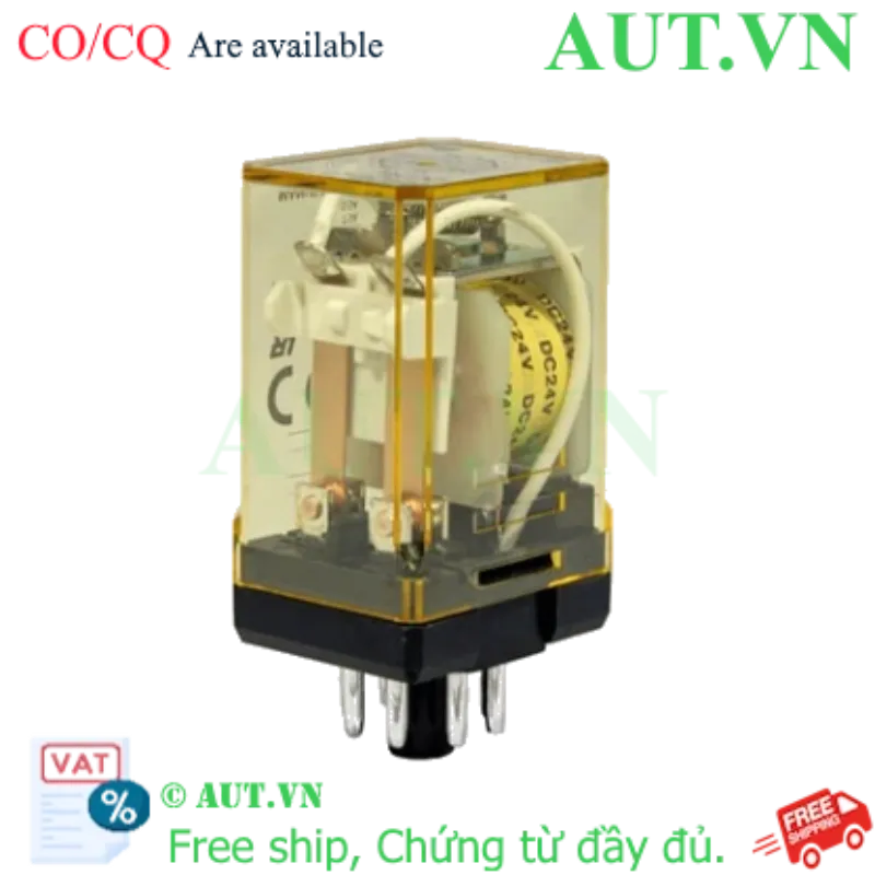 Ảnh của Rơ le trung gian IDEC RR2P-ULAC220 220V 10A (8 chân tròn)