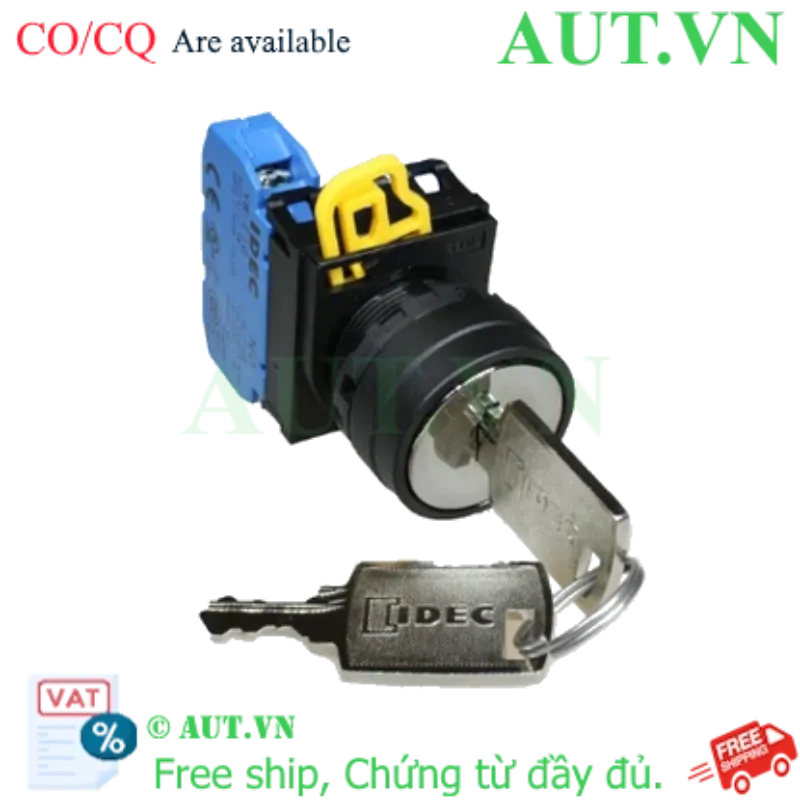 Ảnh của Công tắc 2 vị trí IDEC YW1K-2AE11 22mm 1NO+1NC (tự giữ)