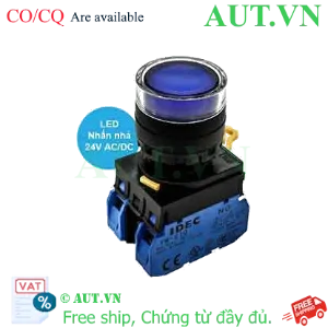 Ảnh của Nút Nhấn Nhả Có Đèn IDEC YW1L-MF2E20Q4S | 24VAC/DC, 2NO, Phi 22mm - AUT VN