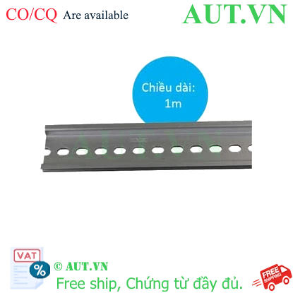 Ảnh của Thanh cài nhôm 35mm dài 1m IDEC BAA1000 