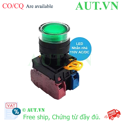 Ảnh của Nút nhấn có đèn YW1L-MF2E11QHG Idec, miễn phí tư vấn