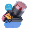 Ảnh của Nút nhấn có đèn IDEC YW1L-AF2E11Q4R, D22, đỏ, mới