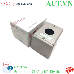Ảnh của Hộp Nút Ấn IDEC KGN111Y Chính Hãng | Thép Sơn Tĩnh Điện, 1 Lỗ D30, IP40