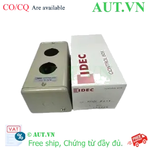 Ảnh của Hộp Nút Ấn IDEC KGN211Y - Thép Siêu Bền, 2 Lỗ D30, Chuẩn IP40