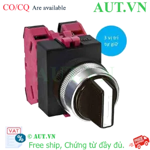Ảnh của Công tắc xoay IDEC ASW302 | 3 Vị trí Tự giữ, 2NC, Lắp D22 | Chính hãng AUT VN