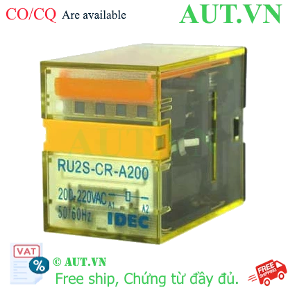 Ảnh của RU2S-CR-A200 Rơ le 8 chân IDEC - Giao hàng toàn quốc