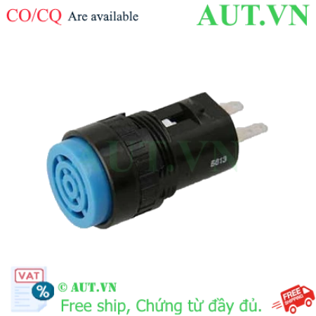 Ảnh của Còi Báo Âm Thanh IDEC UZ6-12 24VDC - Lắp Lỗ 16mm, Âm Liên Tục, Độ Bền Công Nghiệp Nhật Bản