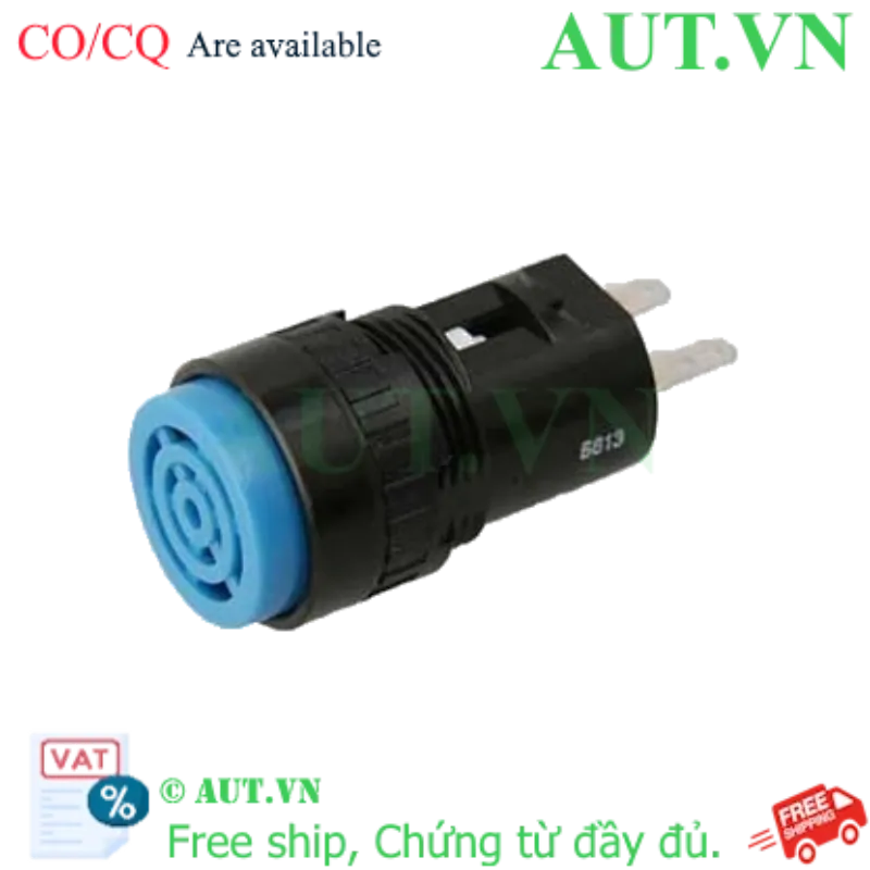 Ảnh của Còi Báo Âm Thanh IDEC UZ6-12 24VDC | Lắp Lỗ 16mm, Âm Liên Tục, Chuẩn Nhật