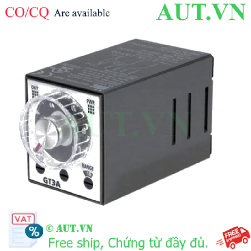 Ảnh của Timer IDEC GT3A-3AD24 | Rơ Le Thời Gian 24VAC/DC, 180H, 8 Chân Tròn | AUT VN