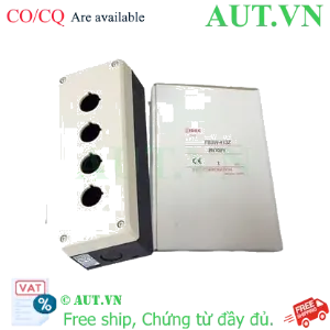 Ảnh của Hộp Nút Nhấn & Đèn Báo IDEC FB3W-413Z | 4 Lỗ Ø22, Chống Nước IP65, Nhựa Cao Cấp