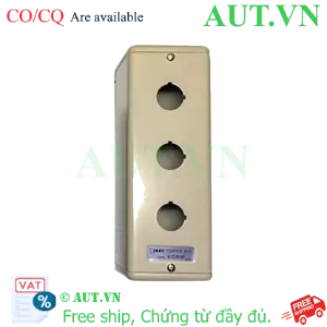 Ảnh của Hộp Nút Nhấn IDEC KGNW313Y - 3 Lỗ Phi 22mm, Vỏ Thép Melamine Siêu Bền, Chính Hãng AUT VN