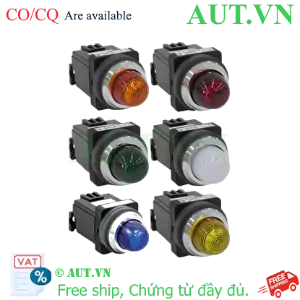 Ảnh của Đèn Báo IDEC APN126DNR 220VAC Đỏ - LED Vòm Lồi, Chống Nước IP65, Phi 30mm