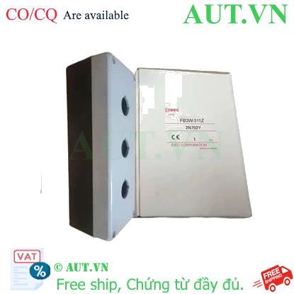 Ảnh của Hộp công tắc FB3W-311Z IDEC - phi 22 - 3 lỗ - IP65