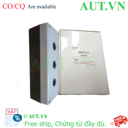 Ảnh của Hộp nút nhấn 3 lỗ IDEC FB3W-311Z Phi 22mm Chính Hãng